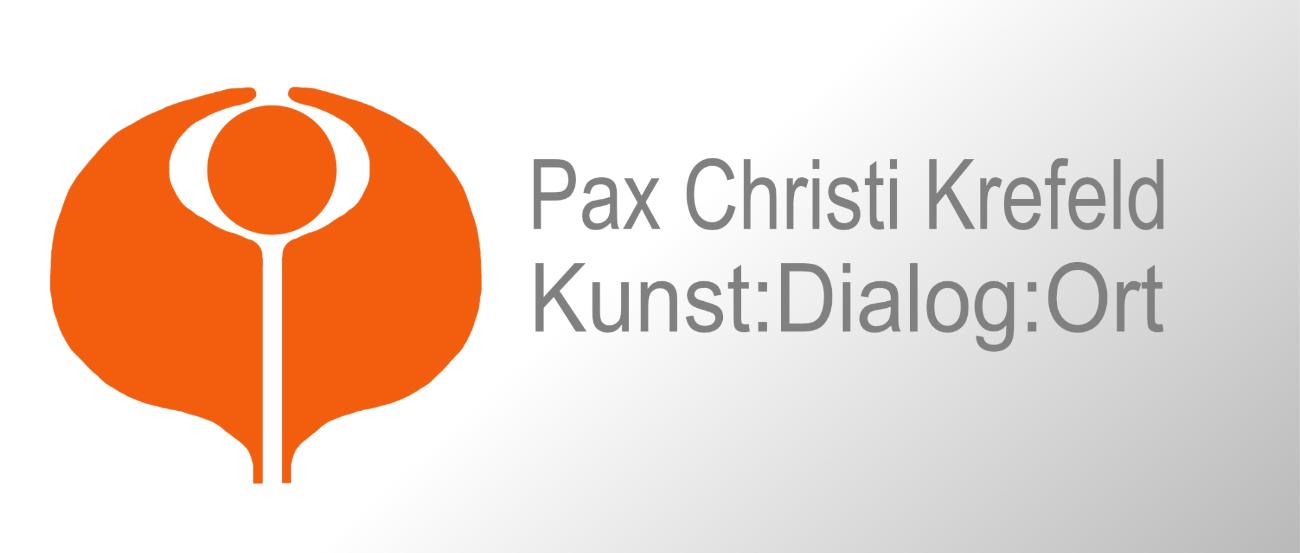 Logo mit Namen und Ort in Grau