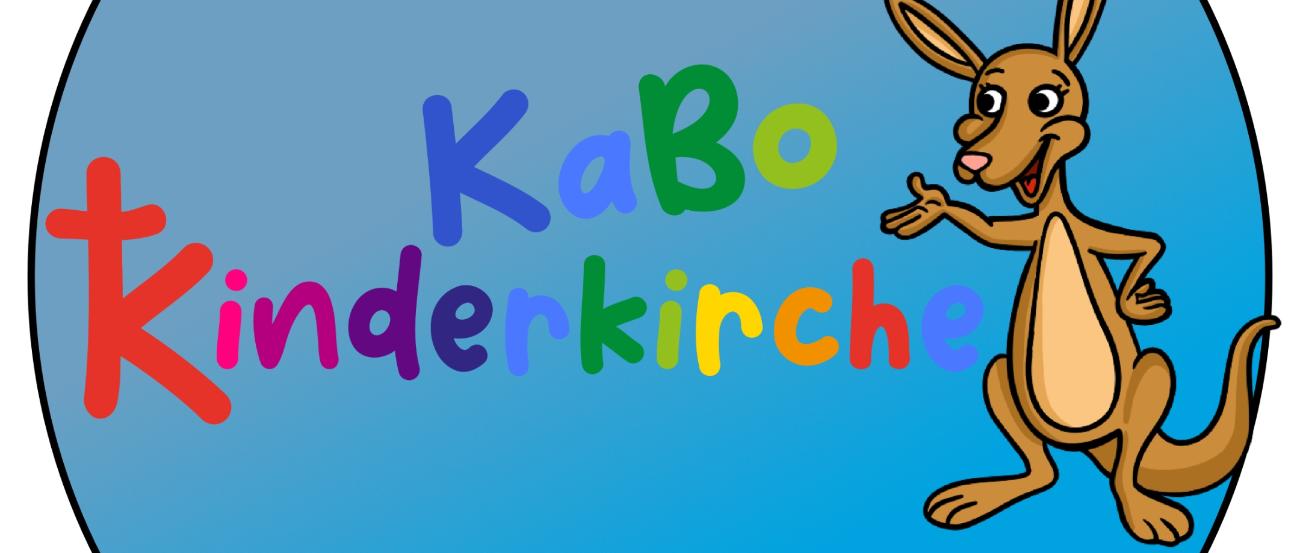 Kreisbild: Logo der KaBoKinderkirche mit Maskottchen Känguru