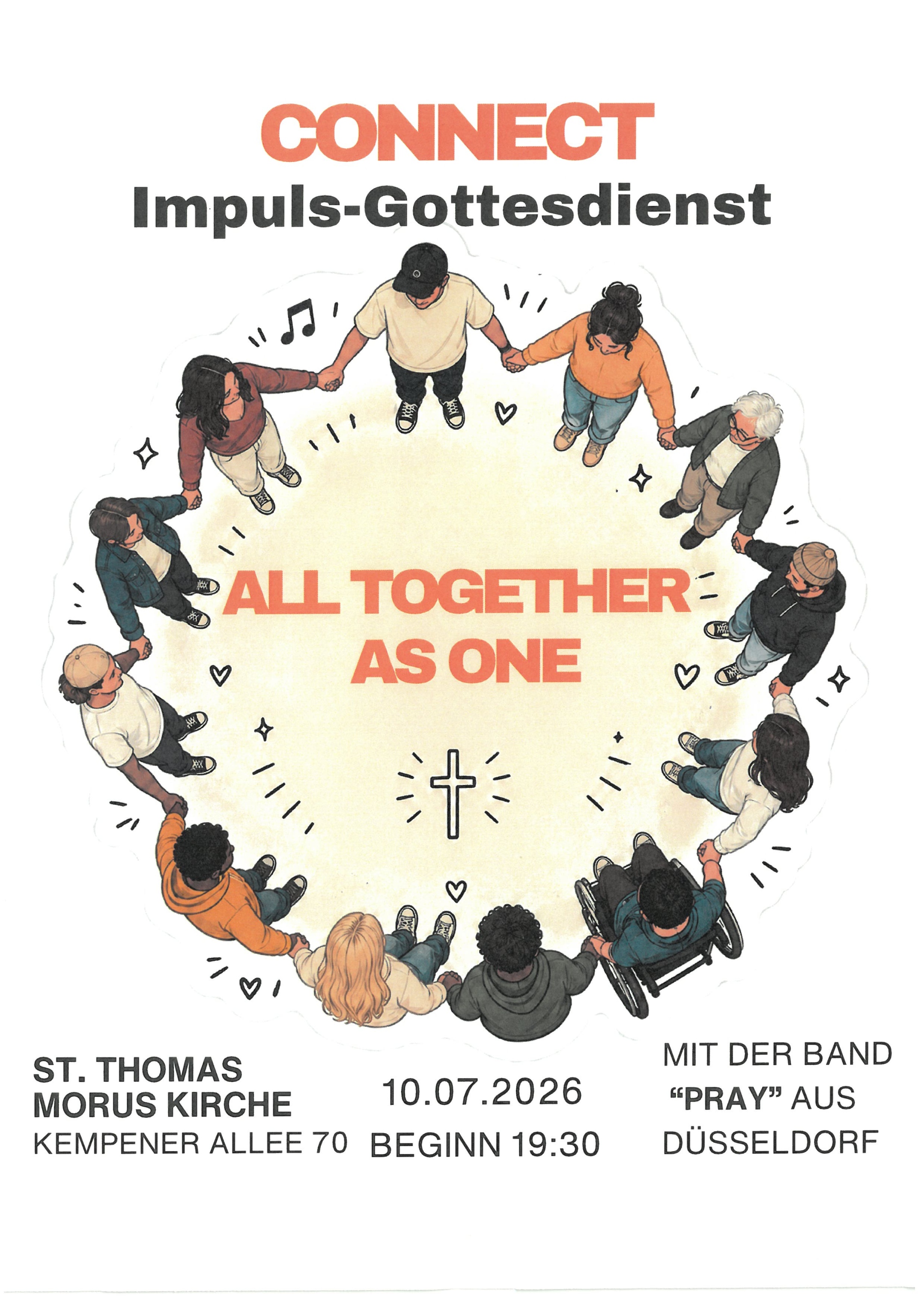 2026 Plakat Gottesdienst Connect